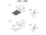 Patent application for bendable smartphone