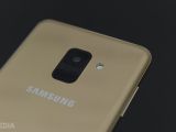 Samsung Galaxy A8 (2018) rear camera and flash