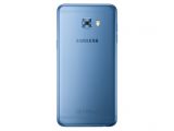 Galaxy C5 Pro in blue back view