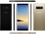 Samsung Galaxy Note 8 official render