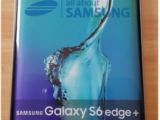 Samsung Galaxy S6 edge+ frontal view