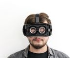 Samsung Gear VR correct position - the headset must be centered on your face