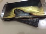 Galaxy S7 edge unit that caught fire while charging