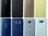 Covers for the Galaxy S8 and S8+ in multiple colors