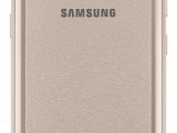 Samsung Galaxy S8 Active, Gold back