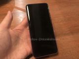 Front view of alleged Galaxy S8 in purple