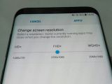 Galaxy S8 resolution settings