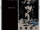 Galaxy S8 Pirates of the Caribbean Edition front and back view
