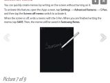 Galaxy Tab S3 Screen off memo feature