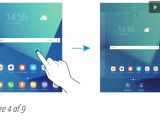 Galaxy Tab S3 Grace UX controls