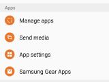 Samsung Gear app screenshot