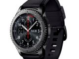 Samsung Gear S3 Frontier side view