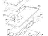 Samsung's in-screen fingerprint scanner patent drawings