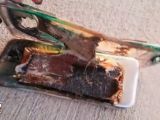 What the phone looks like after the explosion