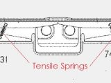 Tensile springs detail