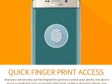 Quick finger print access
