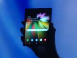 Samsung foldable smartphone prototype
