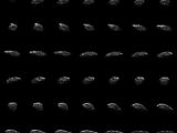 Collage of radar images of asteroid 2015 HM10