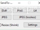 Convert images to different file formats using simple actions