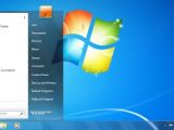 The static Windows 7 Start menu