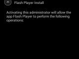 Simplelocker poses as a legitimate Flash Player app