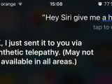 Siri's telepathy answer