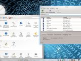 The KDE 4.10.5 desktop