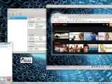 KDE 4.14.35 Desktop with VirtualBox running