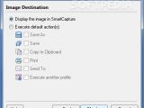 Save, print or copy snapshots to the clipboard
