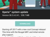 Android 7.1.1 Nougat for Xperia X Concept