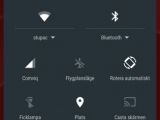 Sony “Concept for Android,” quick settings