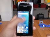 One-handed mode on Sony Xperia XZ2