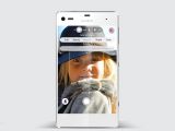 Sony Xperia W3 selfie app