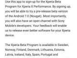 Sony's beta testing program