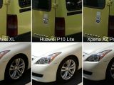 Sony Xperia XZ Premium vs. Huawei P10 Lite vs. Pixel XL car photo test