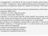 Sony Georgia leaks 3 Xperia Z5 models