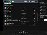 You can get song recommendations for your playlists