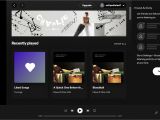 Find your recently played songs, and get new recommendations straight away