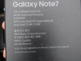 Galaxy Note 7 box with specs
