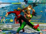 Laura in action in Street Fighter V
