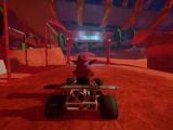 Extraterrestrial racing on a strange red planet
