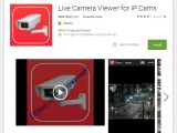 Live Camera Viewer Android app