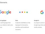 The 3 main Google branding elements