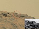 Alleged Buddha statue on Mars