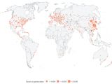 Geographical spread for all login attempts