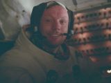 Neil Armstrong after the landing