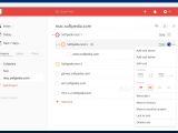 The Todoist main window where you get to view the list of tasks and manage their configuration