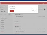 The Todoist main window includes an additional quick task adding procedure