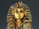 Pharaoh Tutankhamun's burial mask