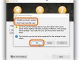 Configure advanced settings in Unchecky